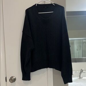 Quince Charcoal Knit Sweater